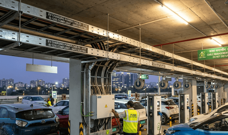Earthing and bonding in cable tray systems