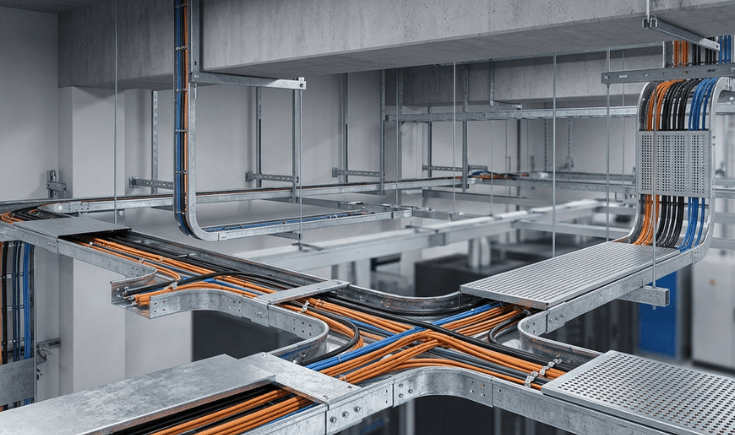 Earthing and bonding in cable tray systems